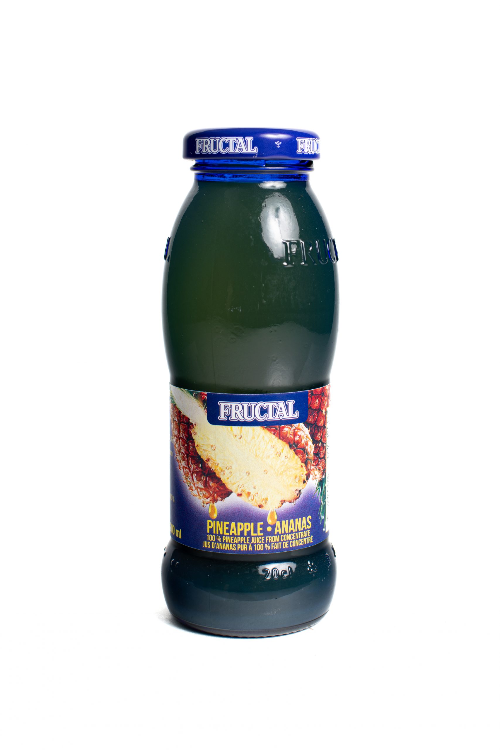 Fructal Blue Bottle | 200 ml | Glass | Pineapple