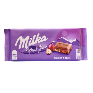 Milka Raisins & Nuts | 100 g | Box 22