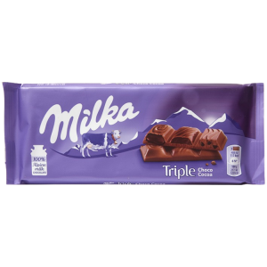 Milka Triple Choco Cocoa | 90 g | Box 20