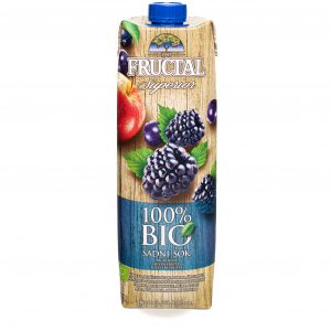 Fructal Superior Organic | 1L | No Sugar Added | Blackberry